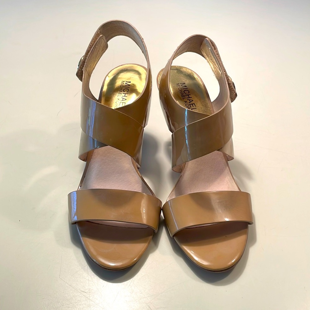 Michael Kors tan sandals